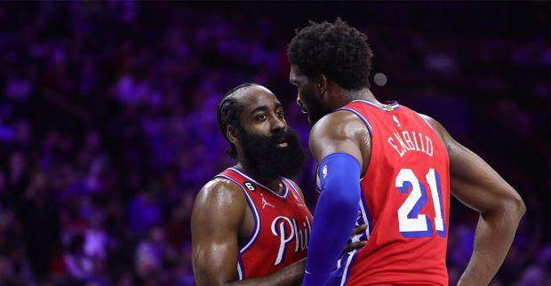 恩比德40+哈登21助攻3双 76人找到最正确打开方式